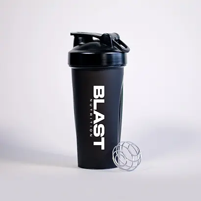 Shaker plastico negro